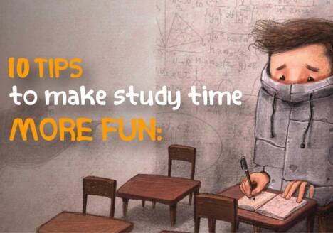 10 tips to make study time more fun